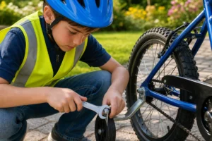 réglage stabilisateur vélo enfant