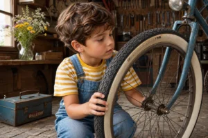 pneu vélo enfant vintage