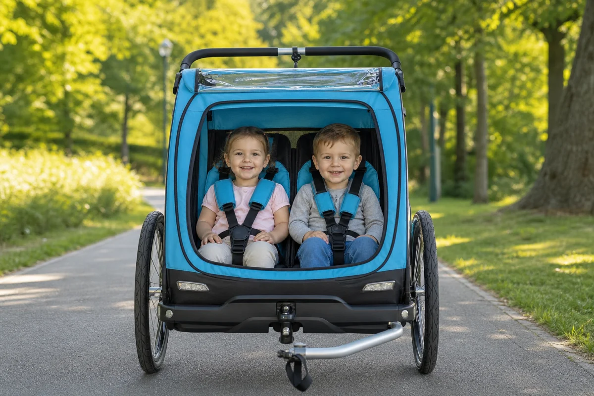 remorque vélo enfant