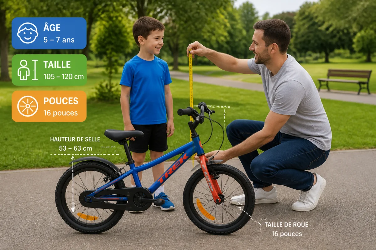 taille velo en fonction de l'age