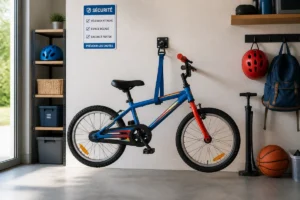 Comment sécuriser un vélo enfant à la maison