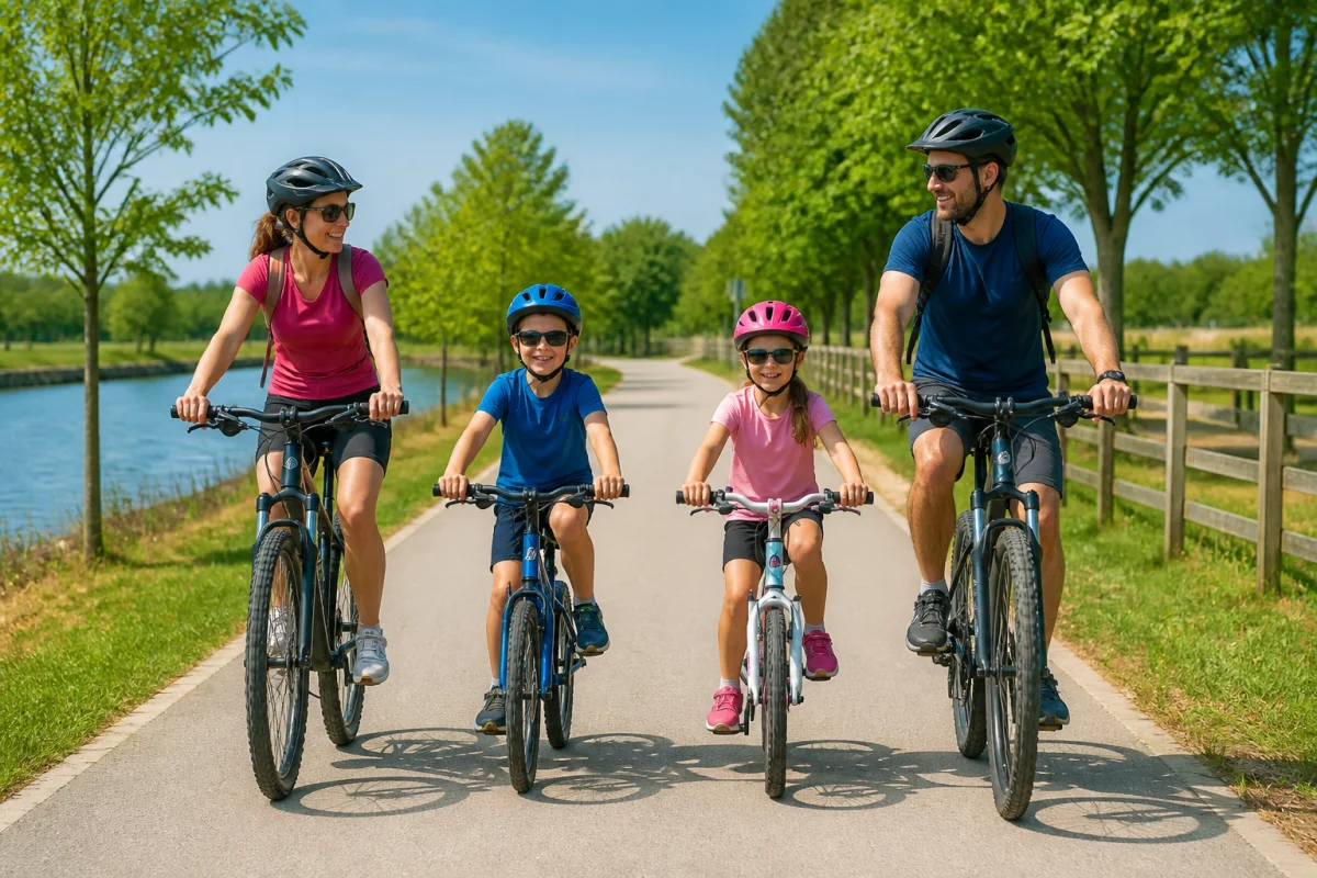 Organiser les sorties vélo en famille sans stress