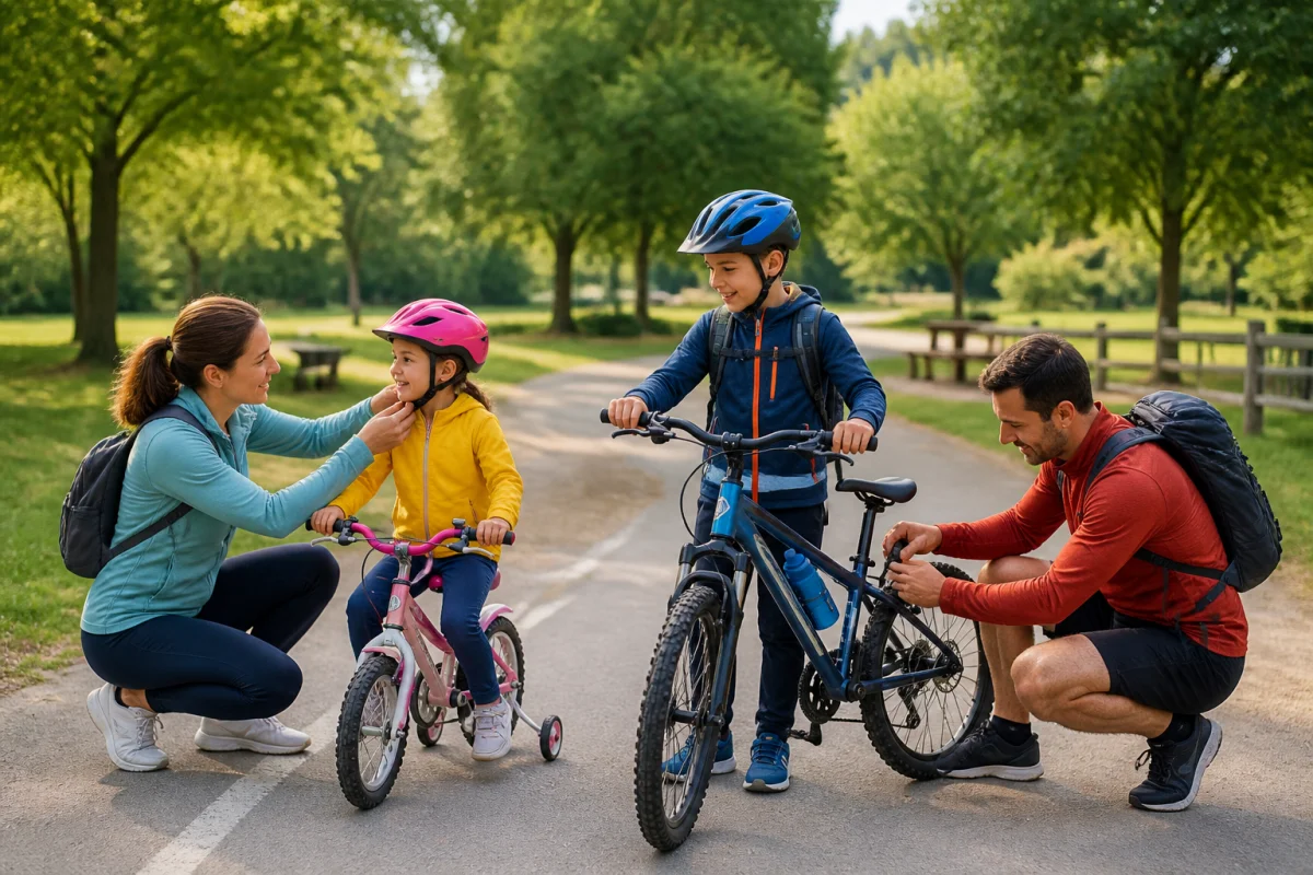Organiser les sorties vélo en famille sans stress