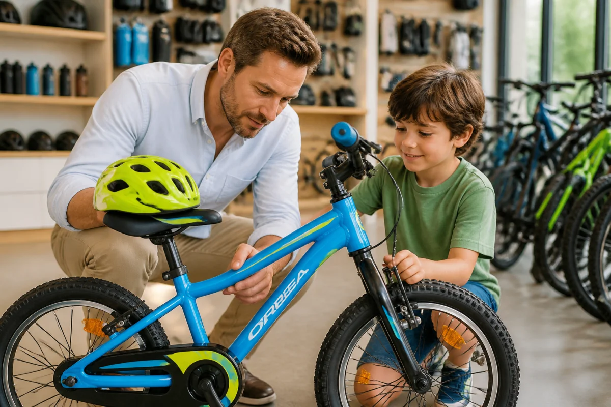 Offrir un vélo enfant pour la fête des mères avec une sortie en famille
