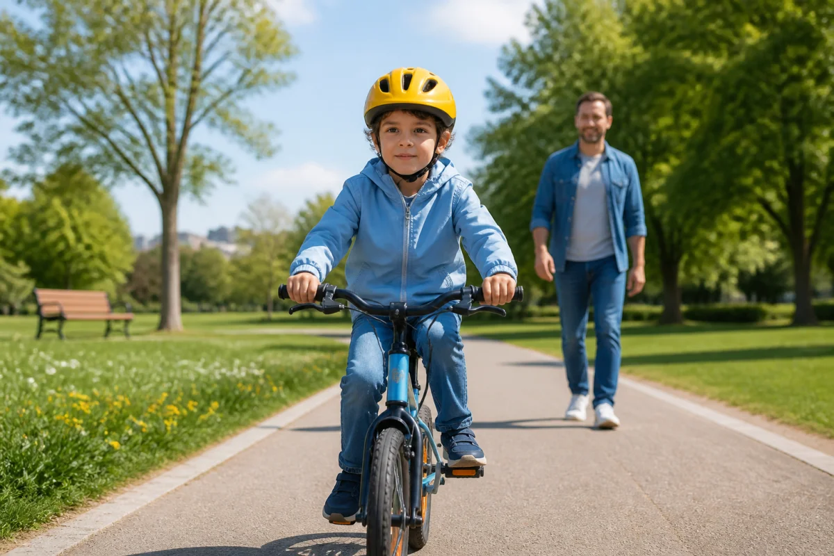 Autonomie vélo enfant, comment la développer sereinement