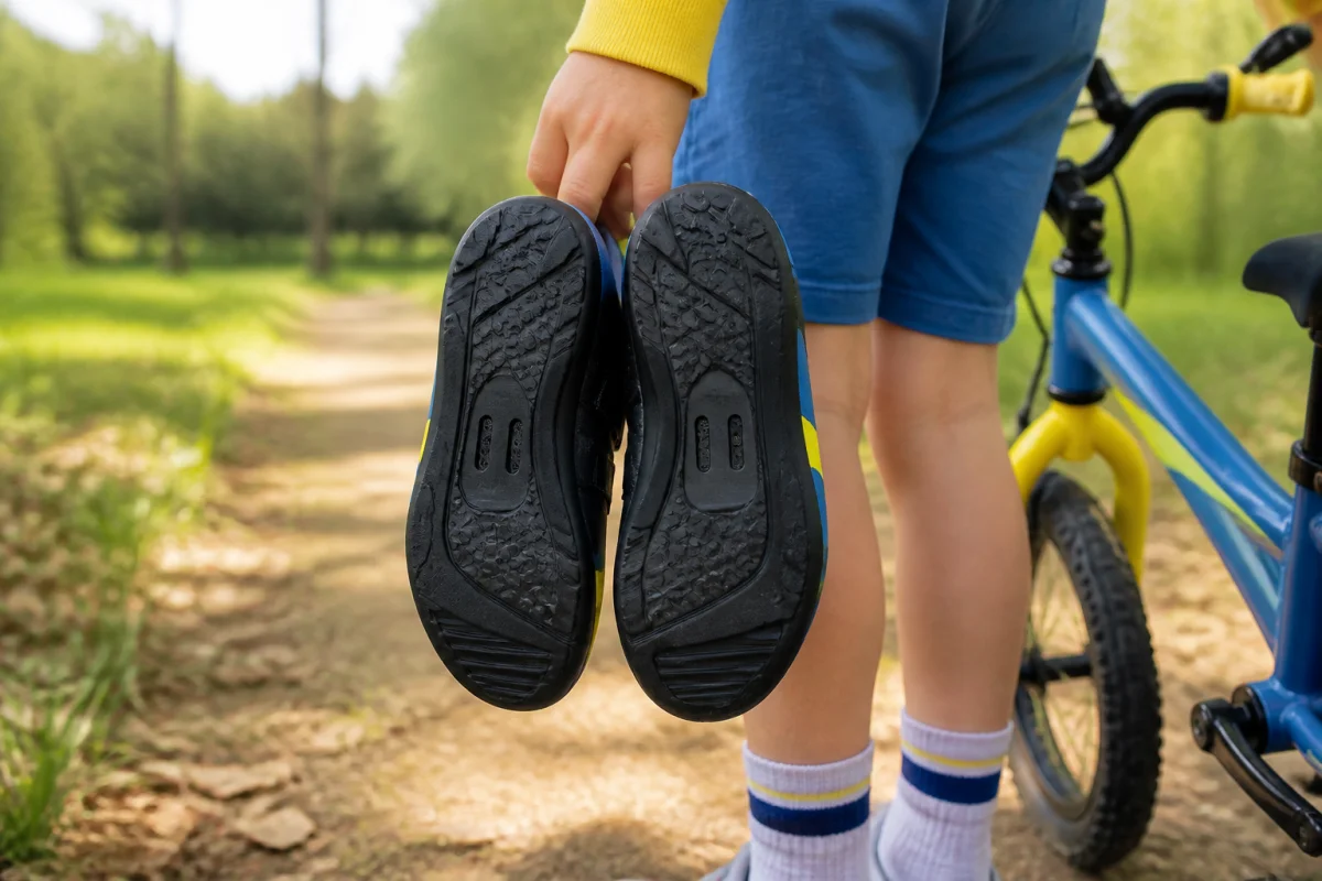 Choisir des chaussures de vélo enfant pour rouler confortablement