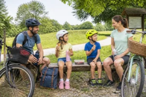 Organiser une sortie vélo en famille