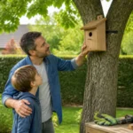 Fabriquer un nichoir à oiseaux en famille