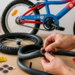 Réparer un vélo enfant crevé facilement à la maison